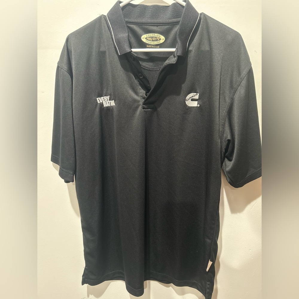 CUMMINS COLLARD POLO SHIRT POLY-DRI
